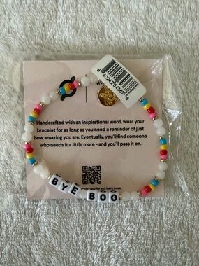 NWT Peloton x Little Words Project “Bye Boo” Cody Rigsby Bracelet size M/L